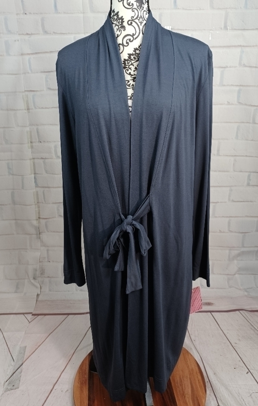 Yaya Collection women's tie front long sleeve xxl cardigan nwt stretch knit b10